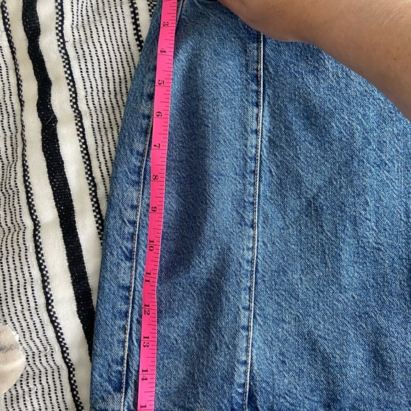 Free People We The Free Denim Skirt- EUC!! - Picture 6 of 6